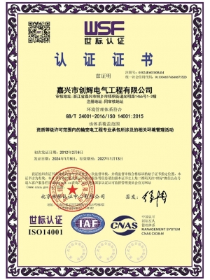 環(huán)境管理體系