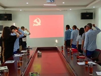 不忘初心，砥礪前行——創(chuàng)輝電氣黨支部開展“對黨說句心里話”主題黨日活動