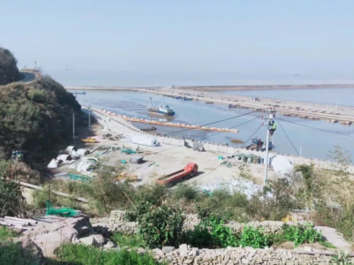 浙江金七門核電廠混凝土攪拌站及砂石廠臨時(shí)供電工程一階段順利送電！