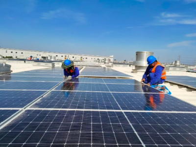 佛吉亞（嘉興）汽車部件系統(tǒng)有限公司2481.6KWp分布式光伏發(fā)電項(xiàng)目順利完成驗(yàn)收！