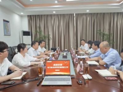 浙江電力協(xié)會(huì)領(lǐng)導(dǎo)來(lái)我公司調(diào)研指導(dǎo)工作！